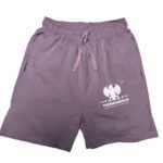 Men’s Trendynovo Logo Printed Cotton Shorts with Zipper Pockets
