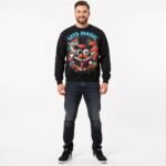 Men’s Let’s Magic Begin Printed Sweatshirt by Trendynovo