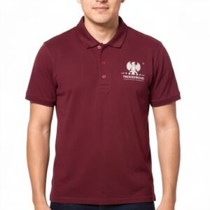 Men’s Trendynovo Logo Printed Polo T-Shirt in Premium Cotton