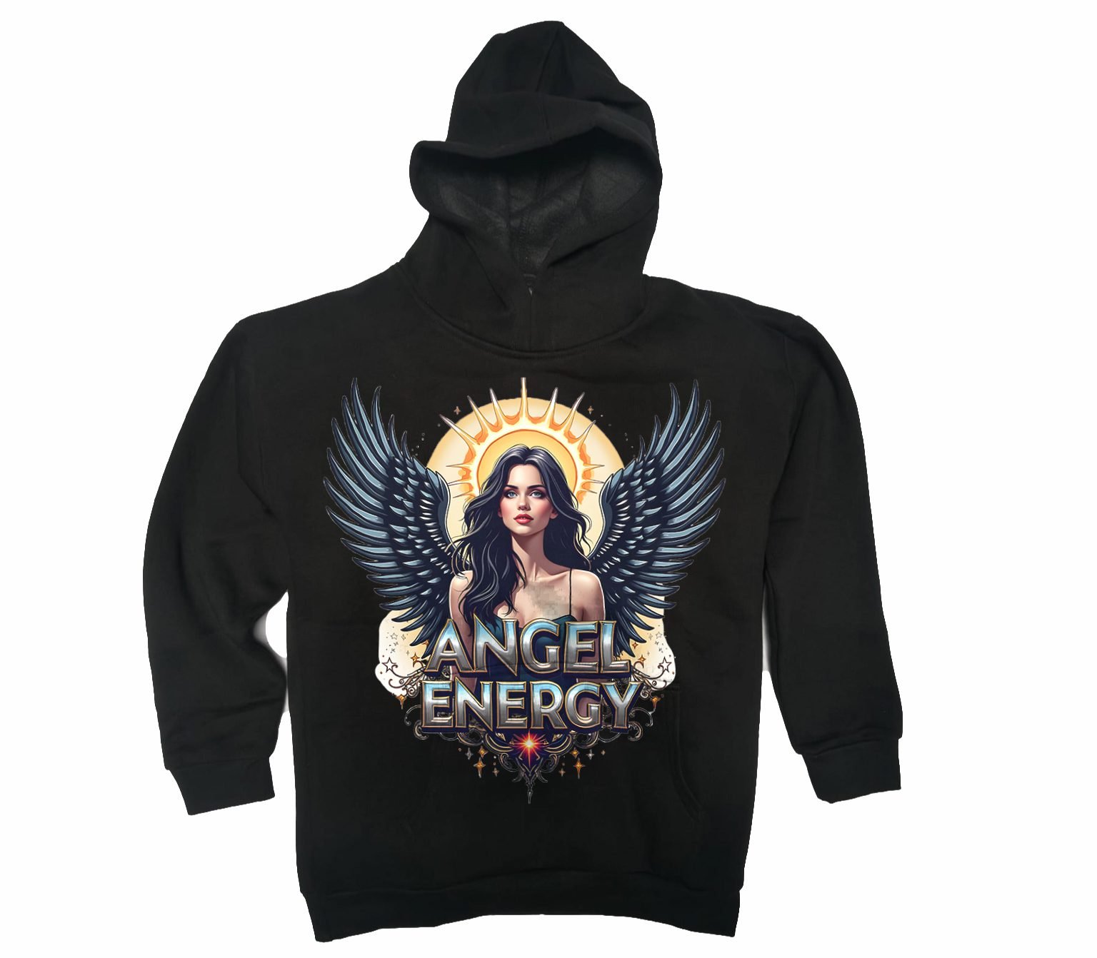 Trendynovo women’s premium printed cotton fleece HOODIES